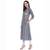 Blue printed rayon ethnic-kurtis