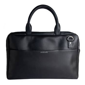 Broke Mate Vegan Laptop Bag - Black 1
