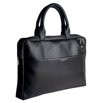Broke Mate Vegan Laptop Bag - Black 2