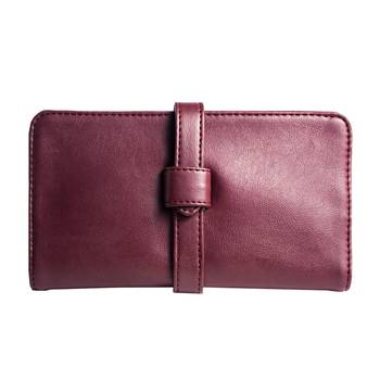 Broke Mate Clutch Wallet - Maroon 1