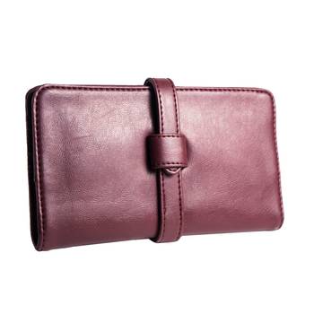 Broke Mate Clutch Wallet - Maroon 2