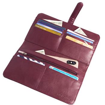 Broke Mate Clutch Wallet - Maroon 4