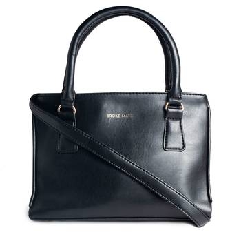 Broke Mate Chic Sling Handbag - Black 1