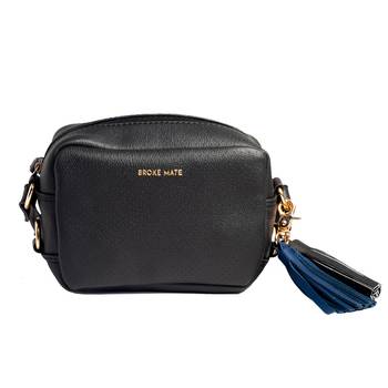 Broke Mate Crossbody Sling Bag - Black 1