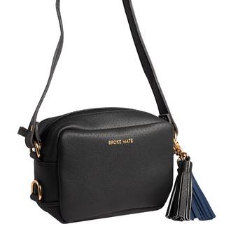 Broke Mate Crossbody Sling Bag - Black 2