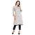 Black Printed Cotton Stitched Kurtis