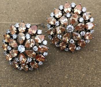 Victorian Polki Studs Earrings 1