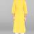 Janasya Janasya Women's Yellow Cotton Kurta With Pant