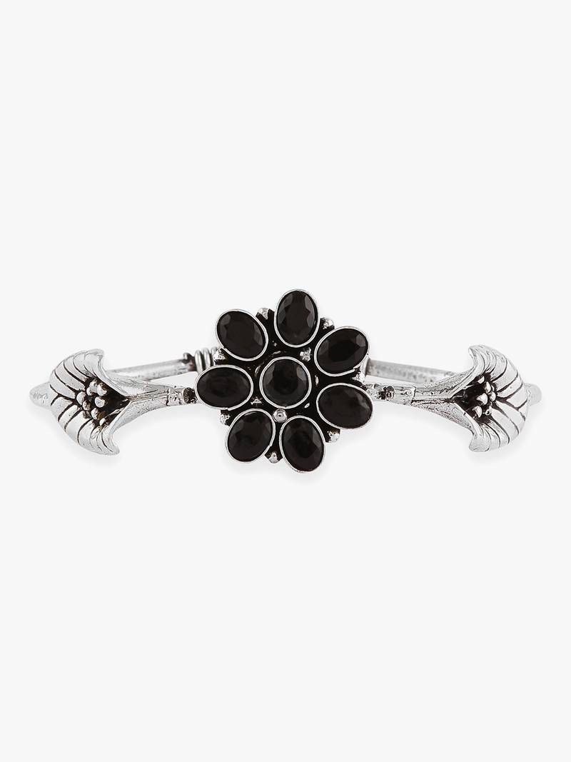 German Silver Kundan Bangle