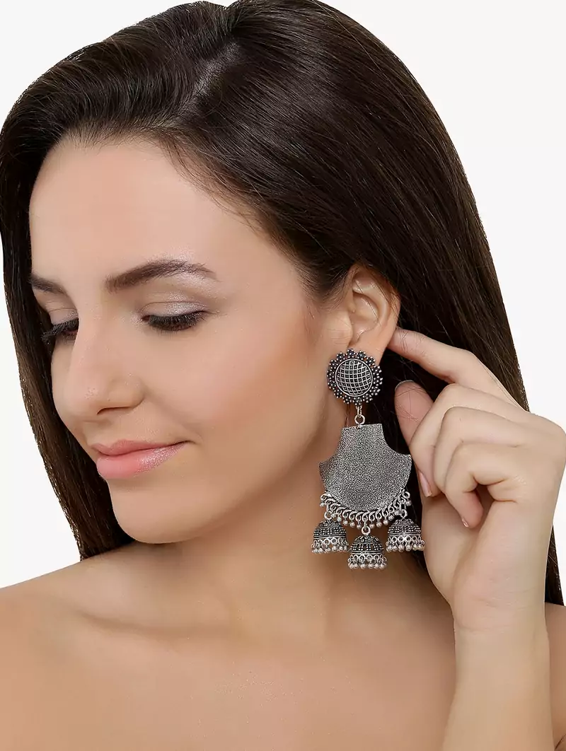 German Silver Earring