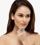 German Silver Fibger Ring