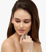 German Silver Fibger Ring