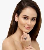 German Silver Fibger Ring