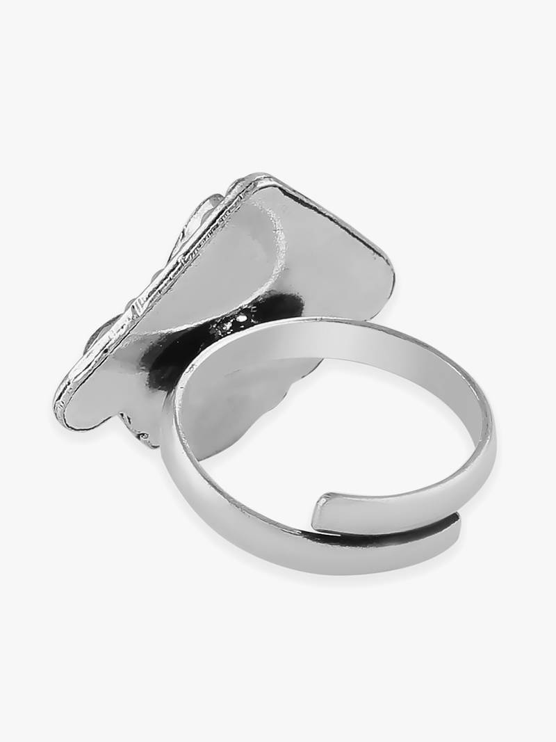 German Silver Fibger Ring