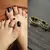 Gold toe-rings
