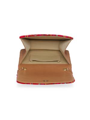 TARUSA Geometric Red color sling Bag 5