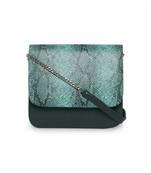 TARUSA Animal Print Green color sling Bag