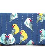 Korie Block Print Wallets (Indigo_ KW1-02)
