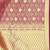 Rani pink woven banarasi silk saree with blouse