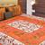 The Kanha 100% Cotton Rajasthani Print 200 Tc Double Bedsheet With 2 Pillow Covers, King Size