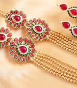 Royal Goldplated Kemp Multilayer Short Haar Set