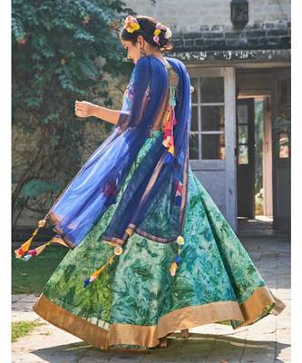 Falguni Ghagra Choli Set 4