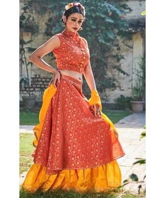 Kasturi Ghagra Choli Set 3