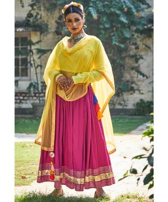 Amba Ghaghra Choli Set 1