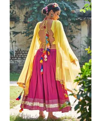 Amba Ghaghra Choli Set 2
