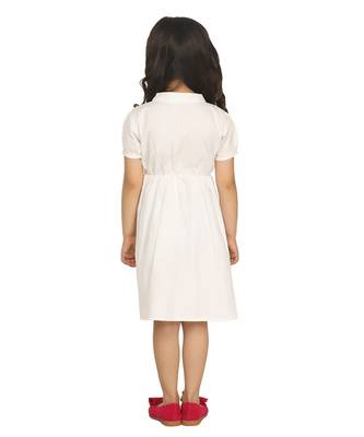 White Embrodiery Dress 3