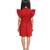 Maroon Balleria embroidery Dress