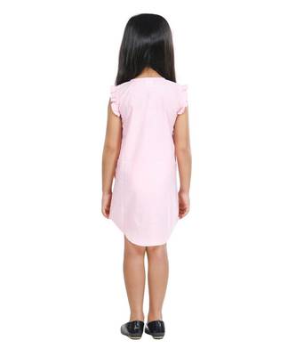 Baby Pink Embroidery Dress 3