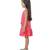 Pink Big Bow Embroidery Dress
