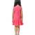 Pink Big Bow Embroidery Dress