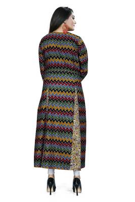 Multicolor printed cotton ethnic kurtis 2