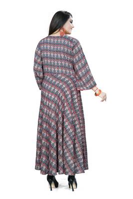 Multicolor printed rayon ethnic kurtis 2