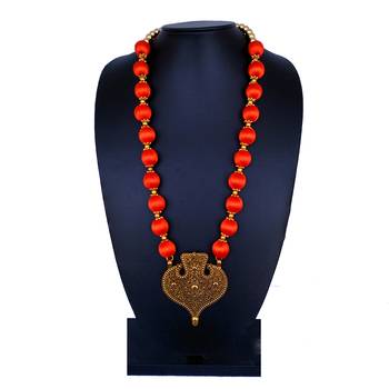 Orange party-jewellery 1