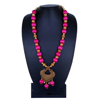 Pink party-jewellery 1