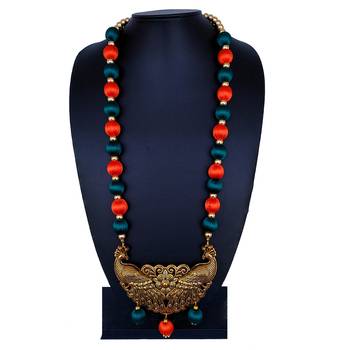 Orange party-jewellery 1