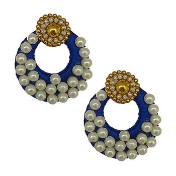 Blue chandbali 1