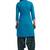 Women's Blue & Black Cotton Printed Readymade Patiyala Suit Set