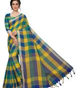 Multicolor Printed Art Silk Saree With Blouse