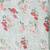 Greenish Grey Digital Printed Linen Saree With Zari Border & Pallu