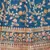 Blue Dari, Thread and Sequins Embroidered Art Silk Semi Stitched bridal lehenga