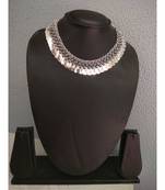 Silver Metallic Chokers