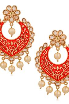 Orange Earrings