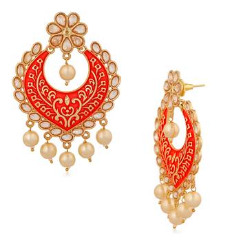 Orange Earrings 2