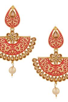 Orange Earrings