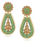 Green Earrings