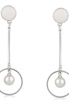 White Earrings